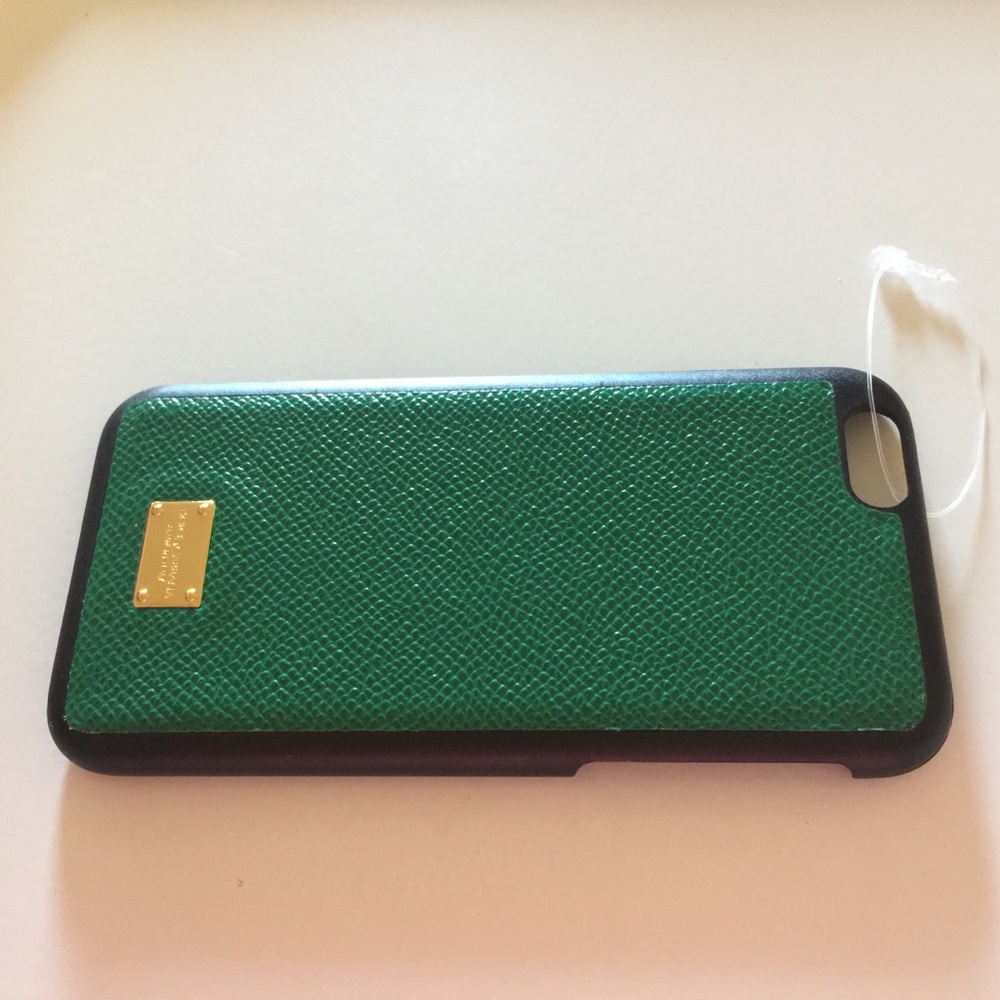 DOLCE & GABBANA TEXTURED LEATHER IPHONE 6 NWOT - Picture 4 of 5